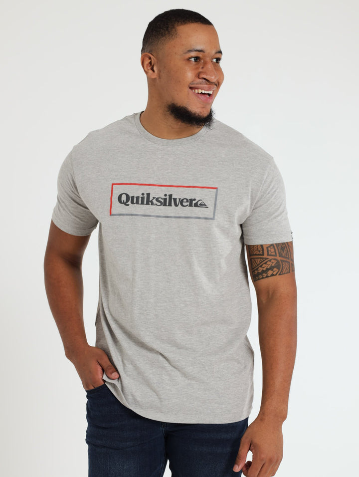 Men's Simple Tee - Grey Melange