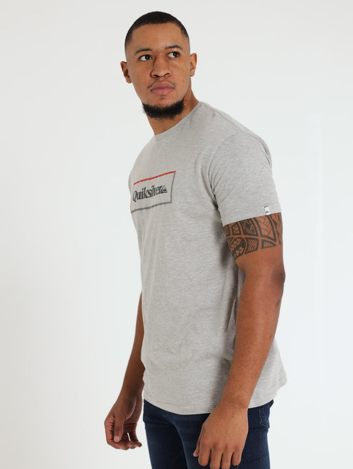 Men's Simple Tee - Grey Melange