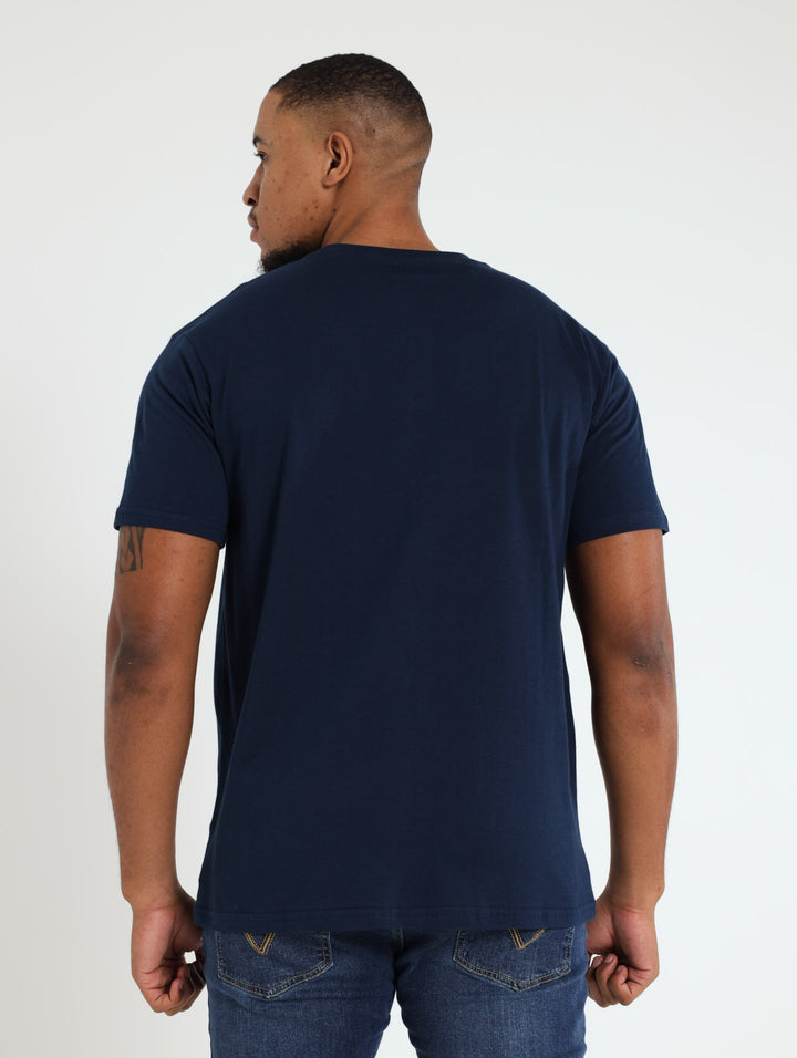 Men's Between The Lines Tee - Navy