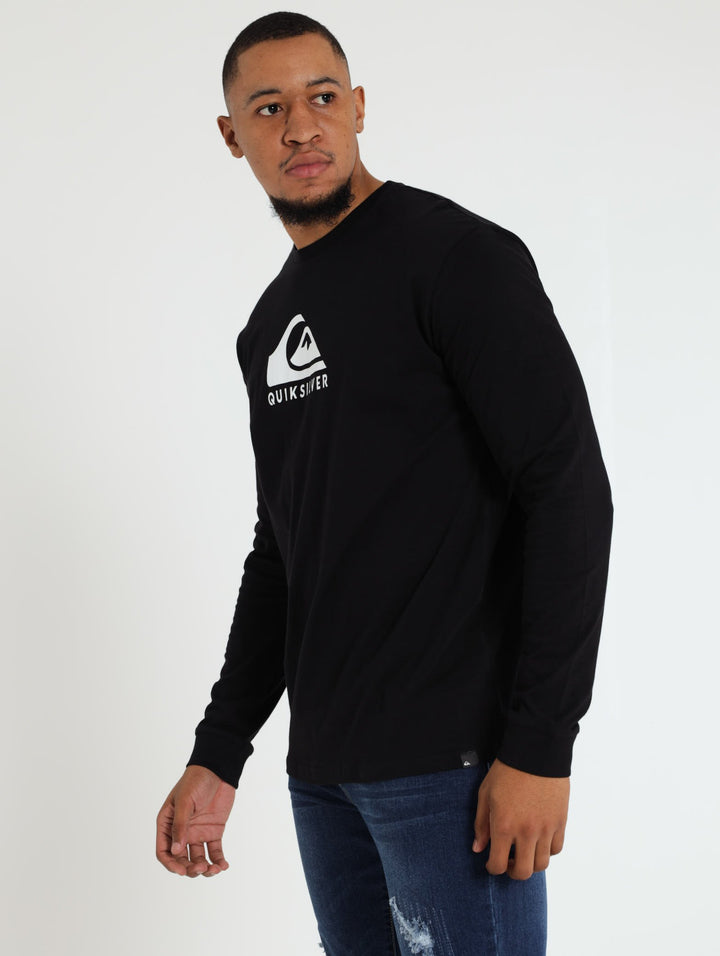 Men's Corp Logo Tee - Black