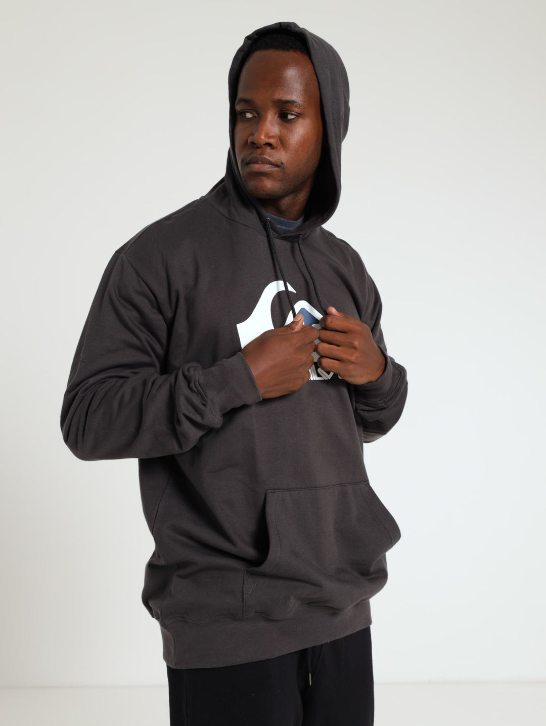 Big Logo Hoody - Black