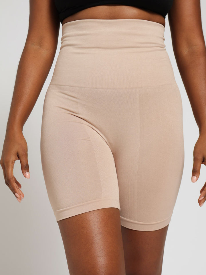 Seamless Long Leg Shaper - Mocha