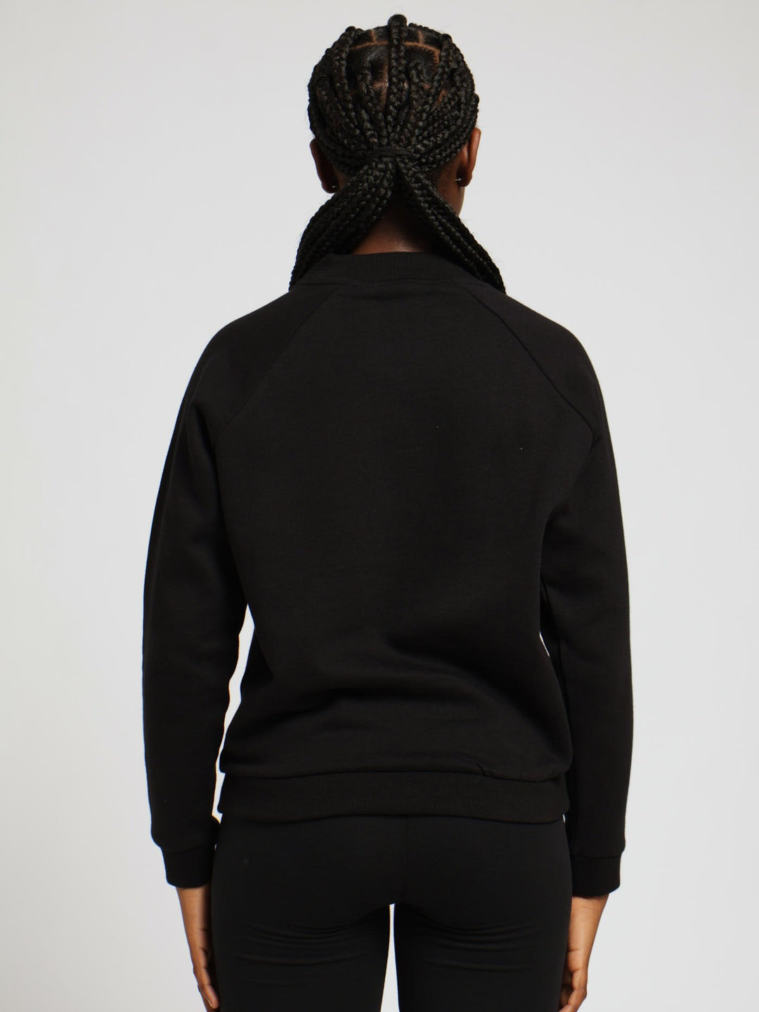 Girls Skylar Fleece Sweater - Black