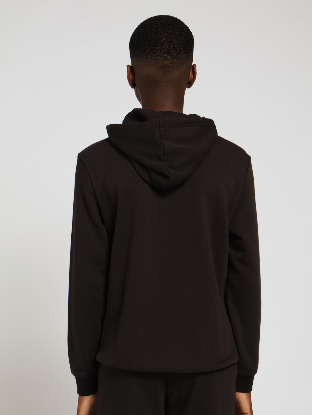 Boys Power Graphic Hoody - Black