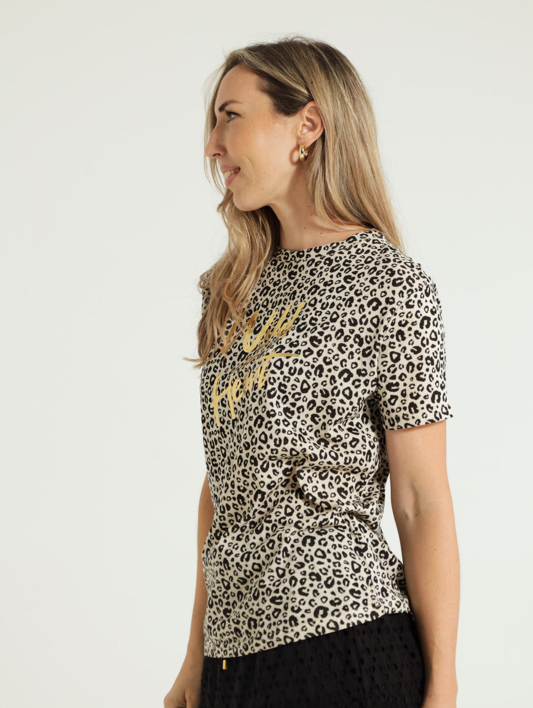 Wild At Heart Animal Print Tee