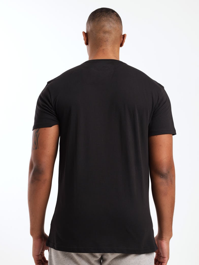 Men's Short Sleeve Psyched Vision Tee - Black