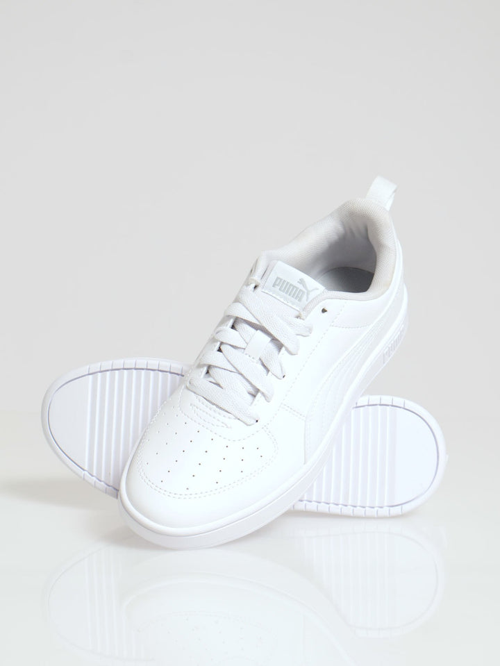 Rickie Low Cut Lace-Up Sneaker - White