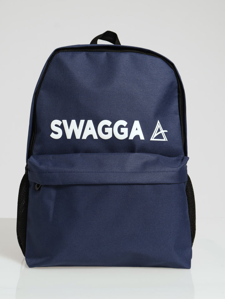 High Density Print Backpack - Navy