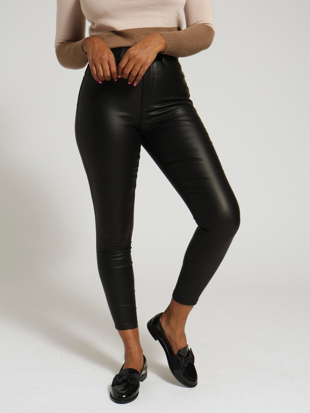 Hi Waist Skinny Jean - Black