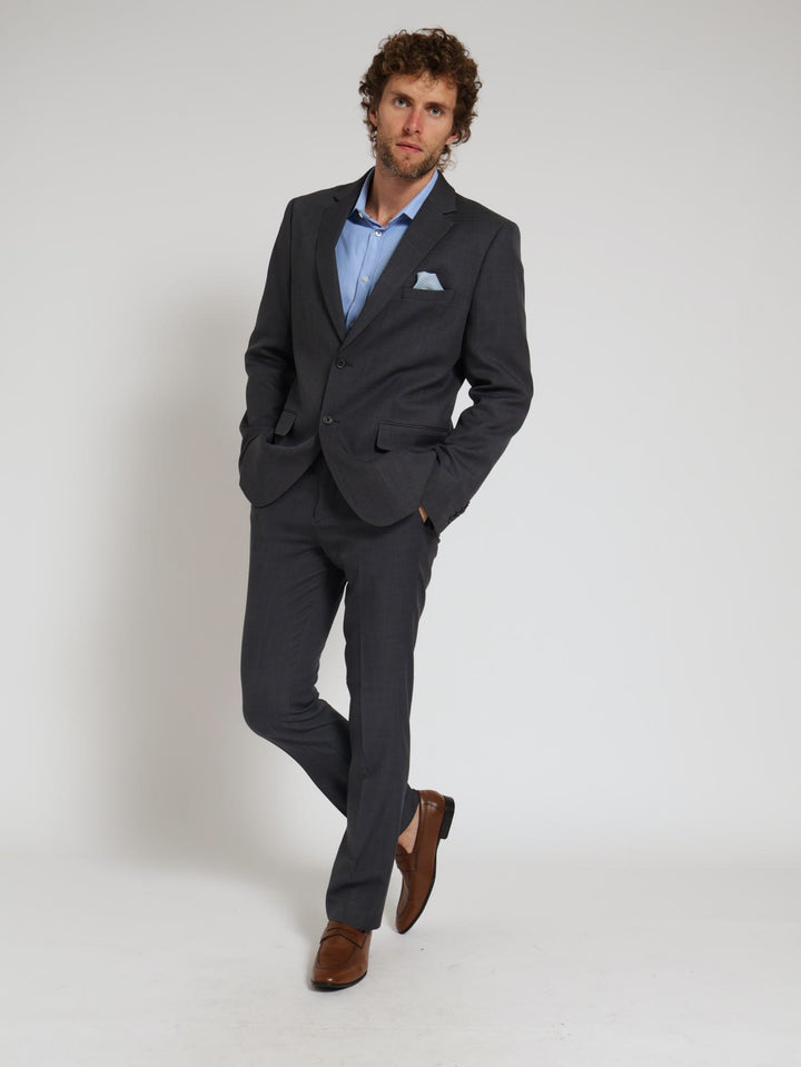 Regular Essential Suit Jack - Charcoal