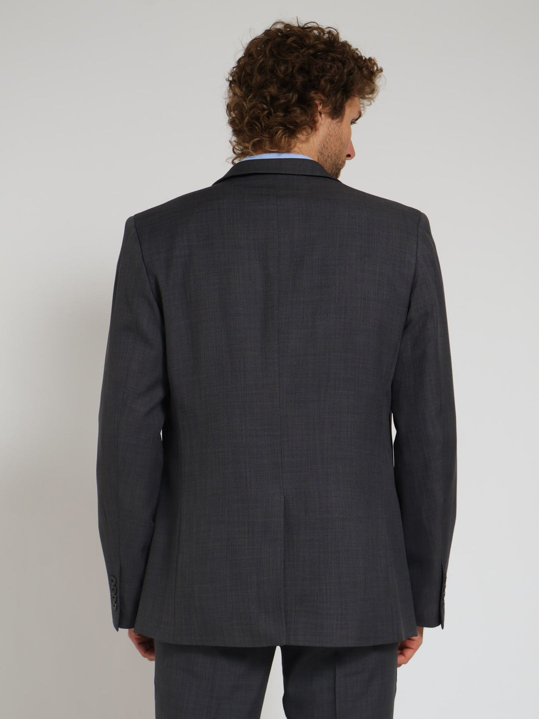 Regular Essential Suit Jack - Charcoal