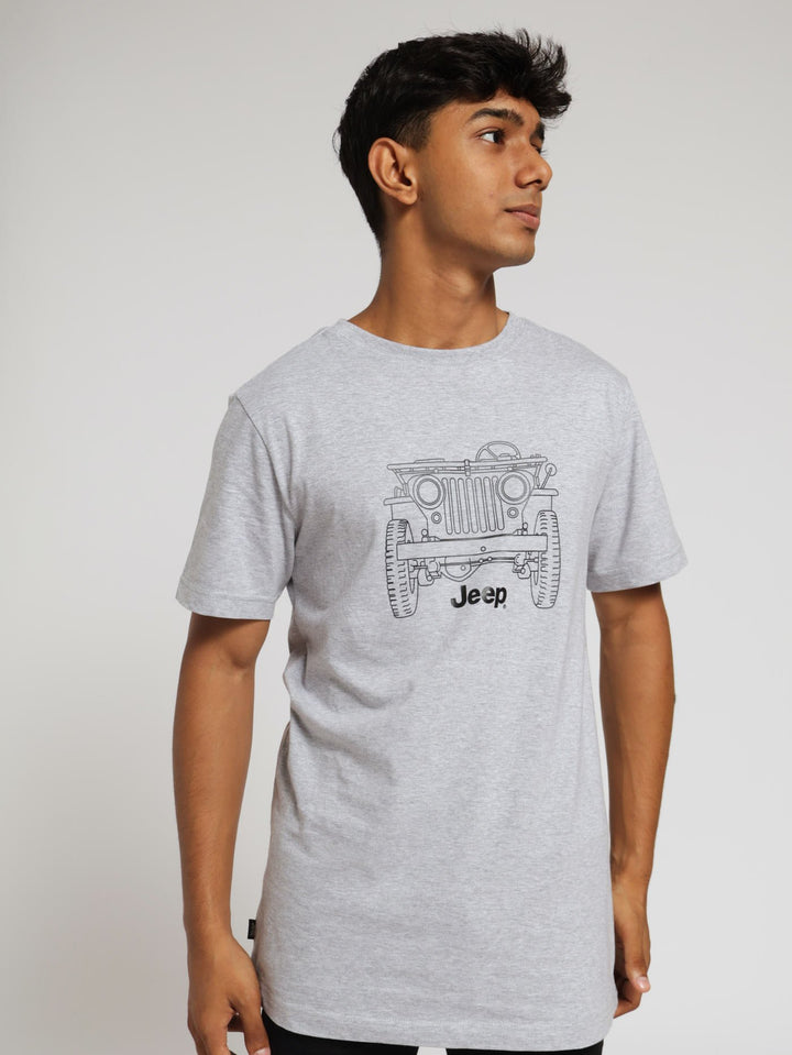 Iconic Collection Tee - Grey Melange