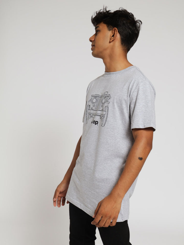 Iconic Collection Tee - Grey Melange