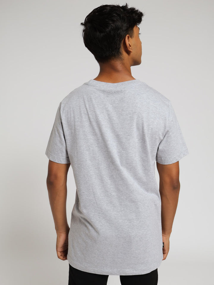 Iconic Collection Tee - Grey Melange