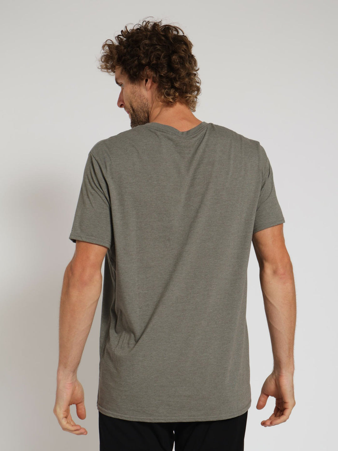 Essentials Tee - Grey Melange