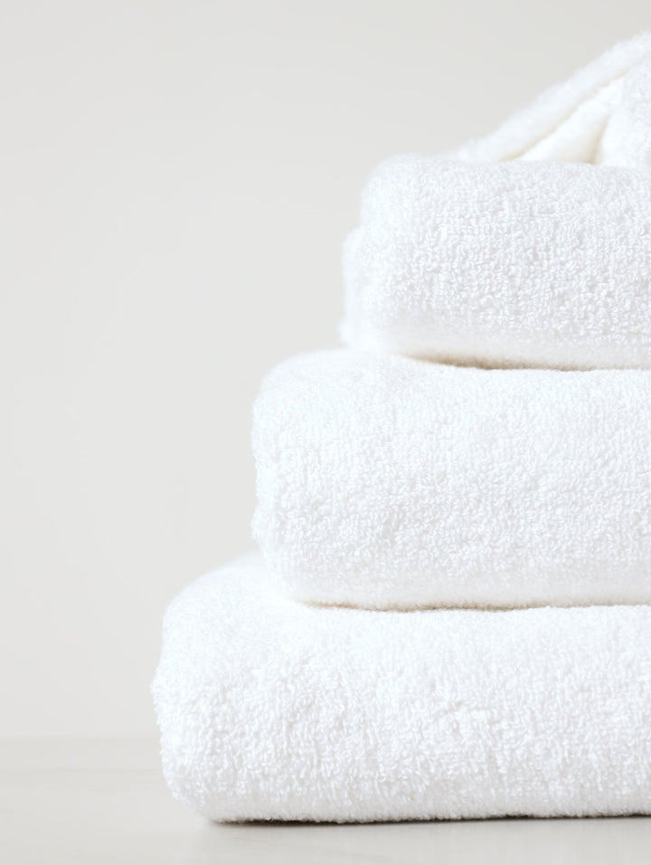 480gsm Micro Cotton Towels - White