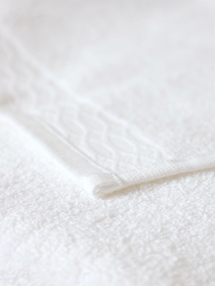 480gsm Micro Cotton Towels - White