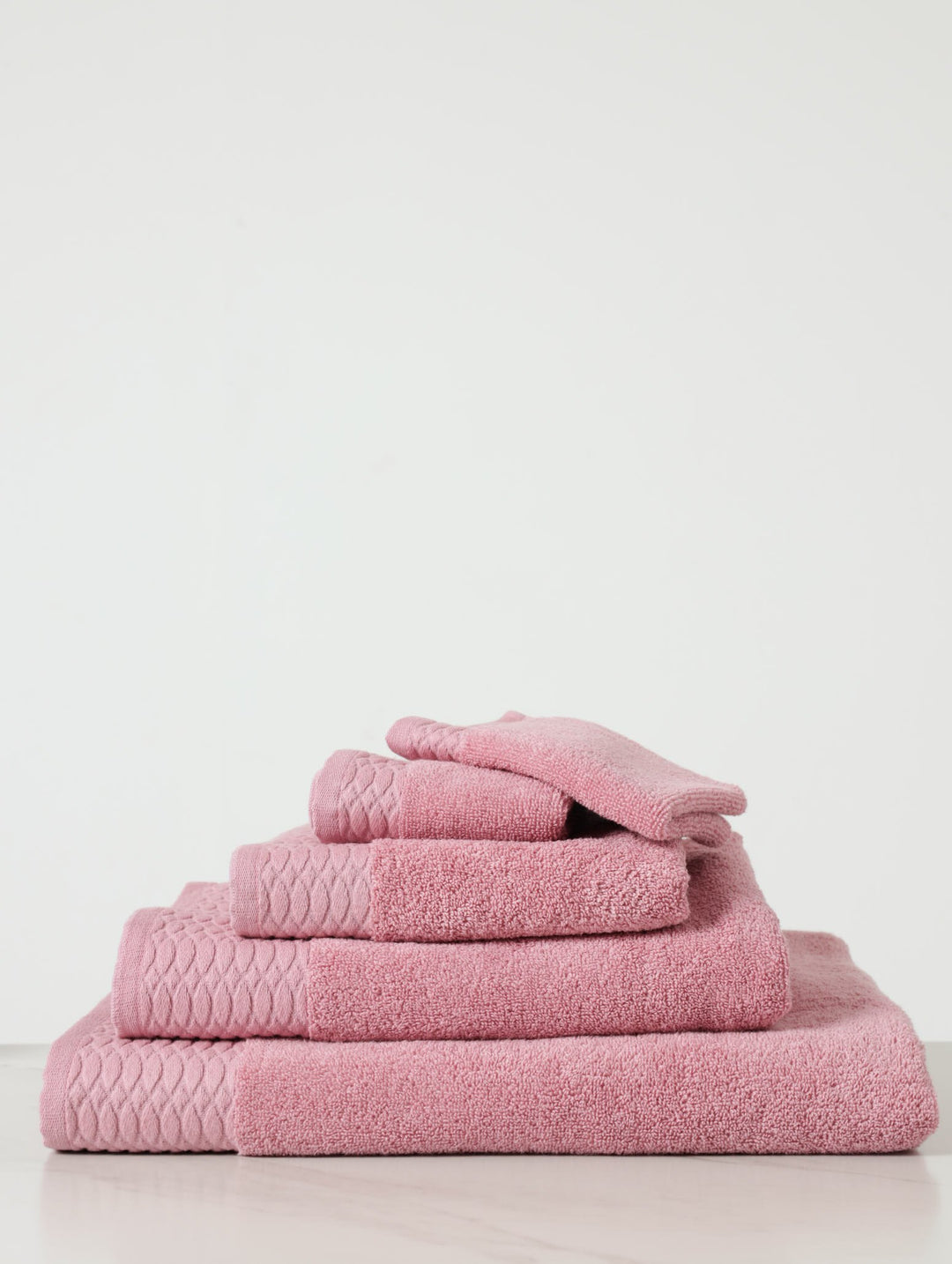 480gsm Micro Cotton Towels - Pink