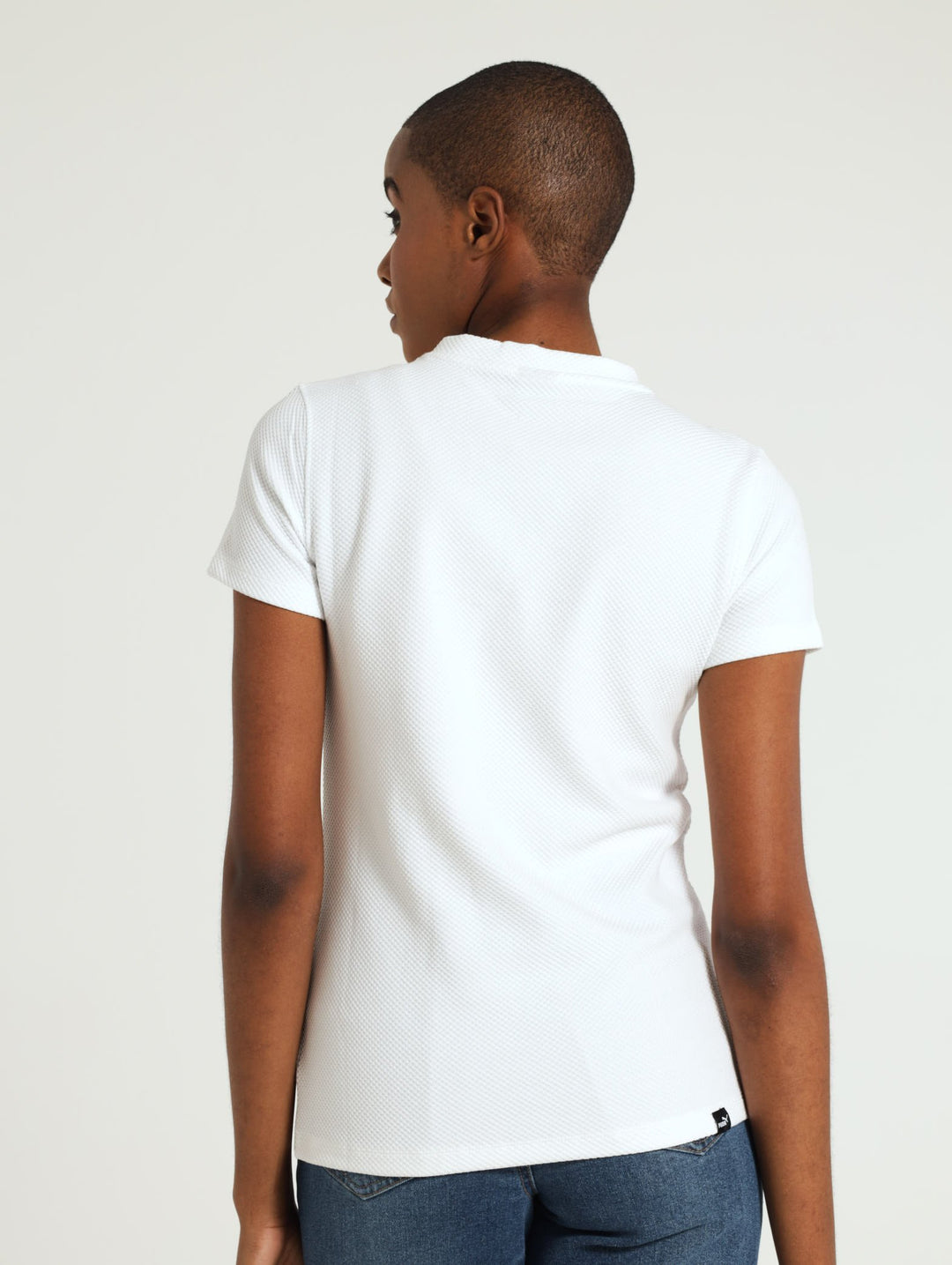 Her Structured Tee - White