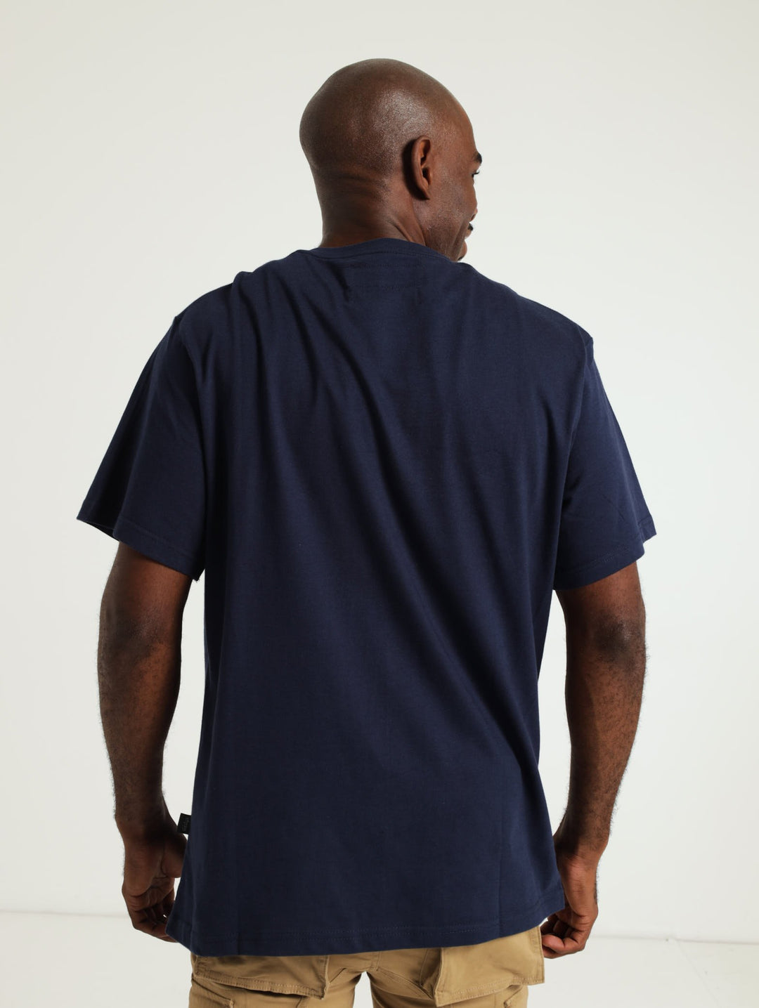 Basic Crew Tee - Navy