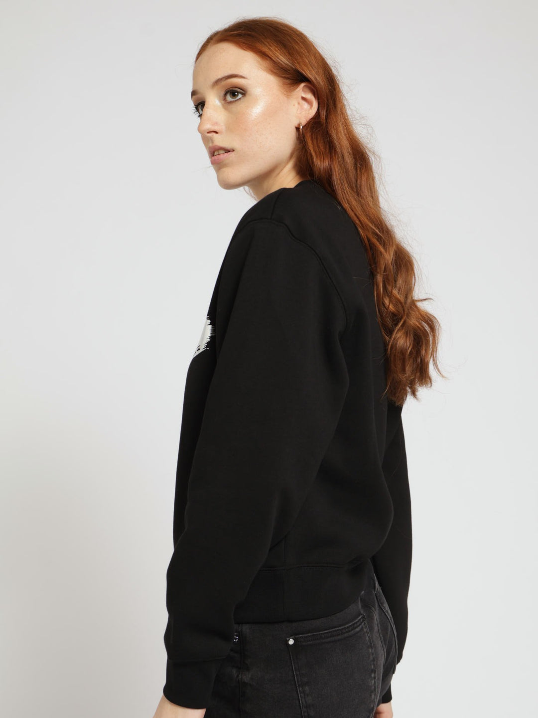 Logo Sweatshirt - Jet Black