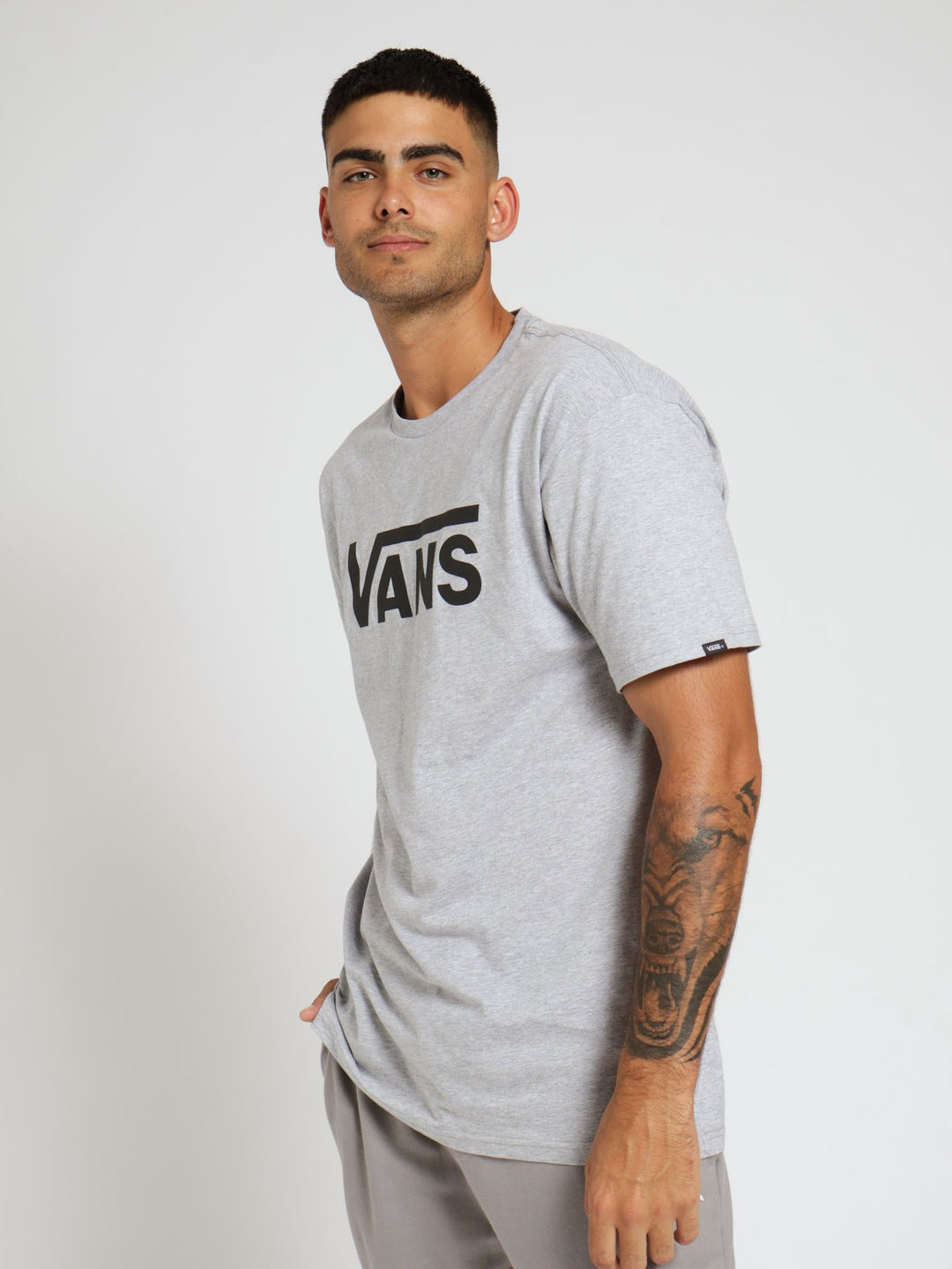 Classic Tee - Grey Melange