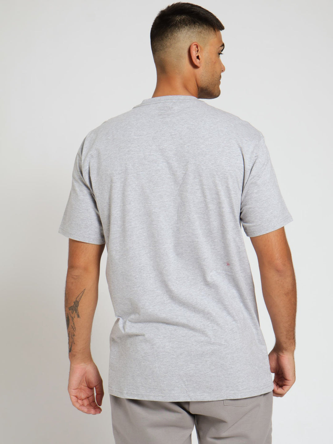 Classic Tee - Grey Melange