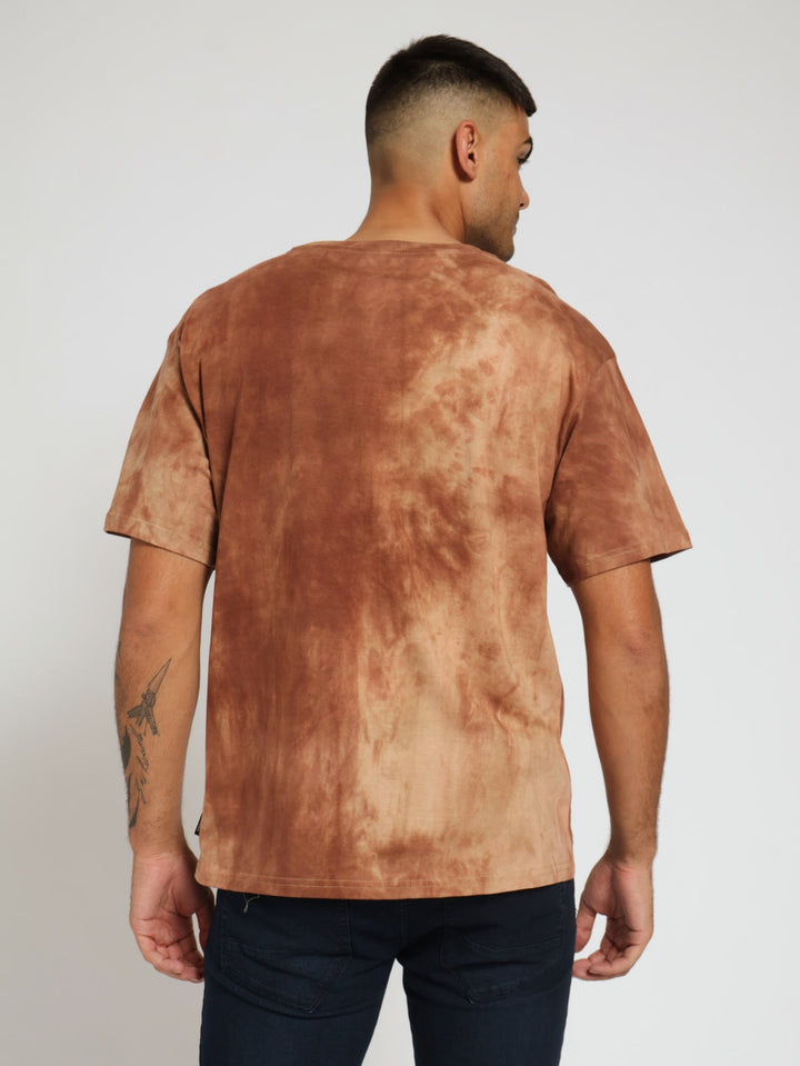 Spectra Dye Embossed Tee - Stone