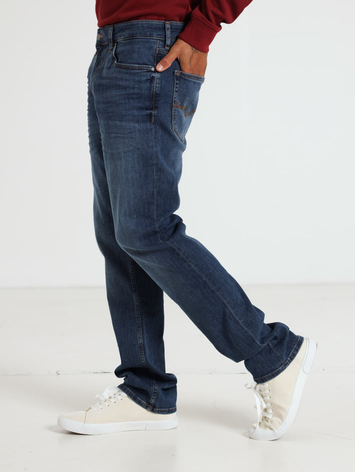 Slim Denim Jean - Med Wash