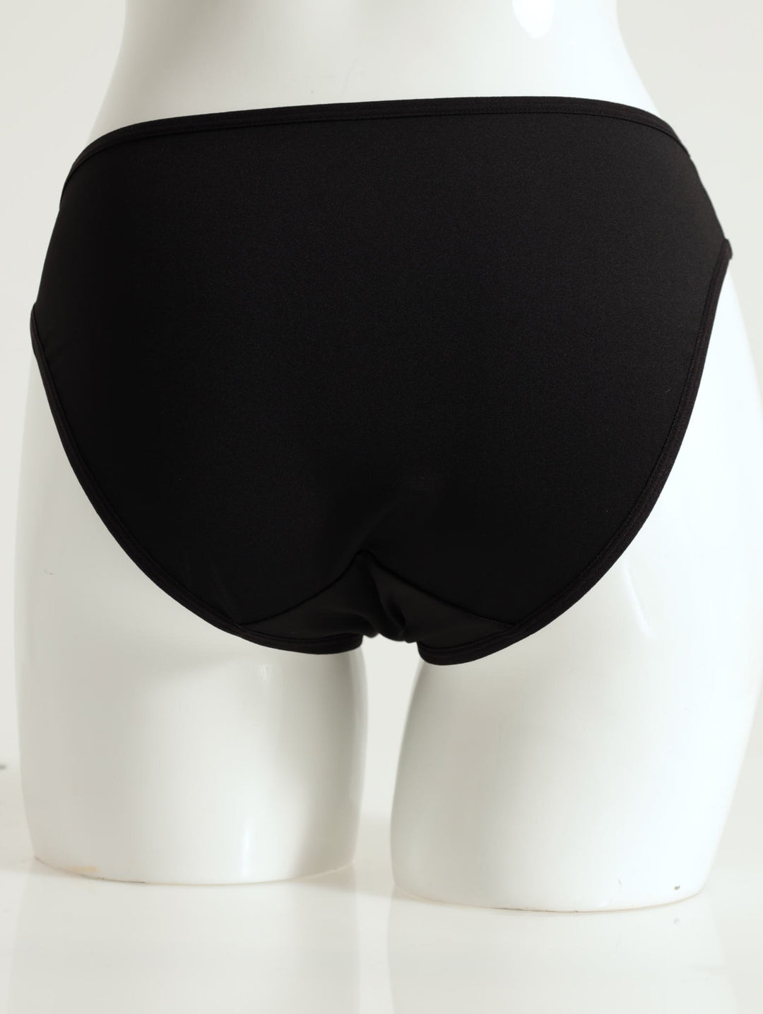 2 Pack Bikini Panties - Beige/Black