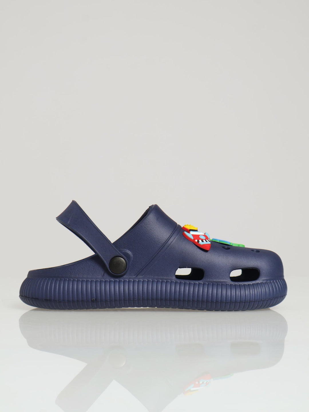 Boys Space Alien Clog - Navy