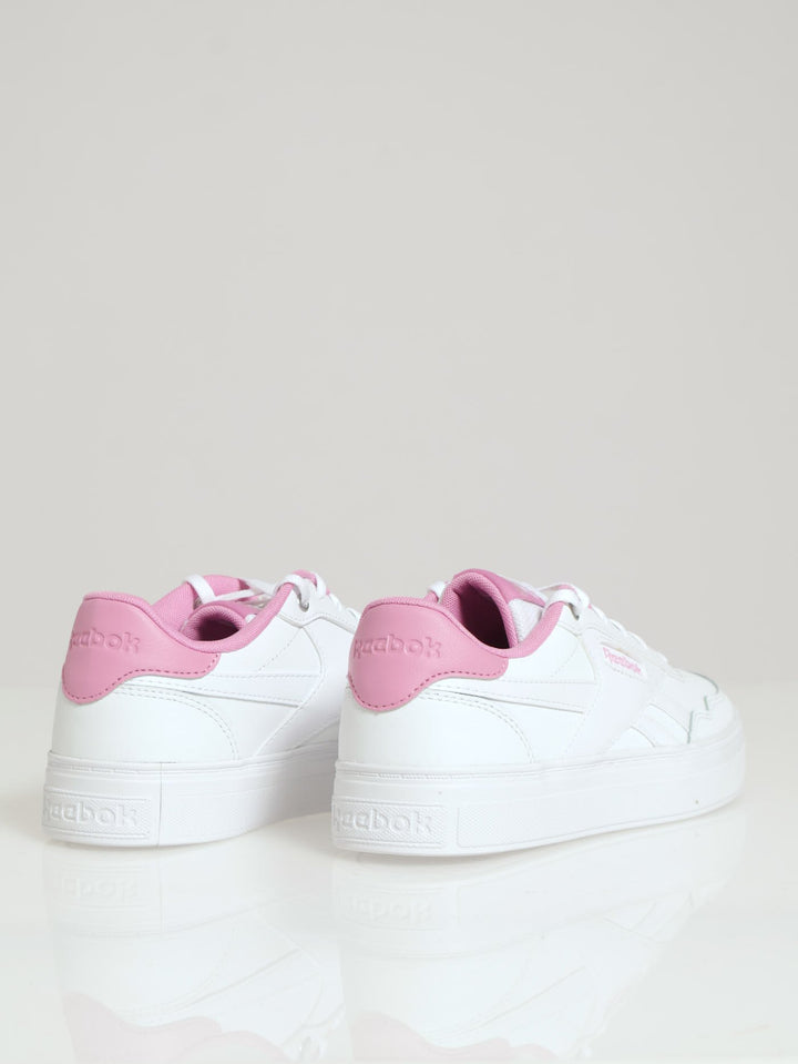 Court Retro Sneaker - White/Pink