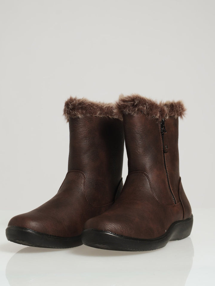 Soft Yukari Boots - Brown