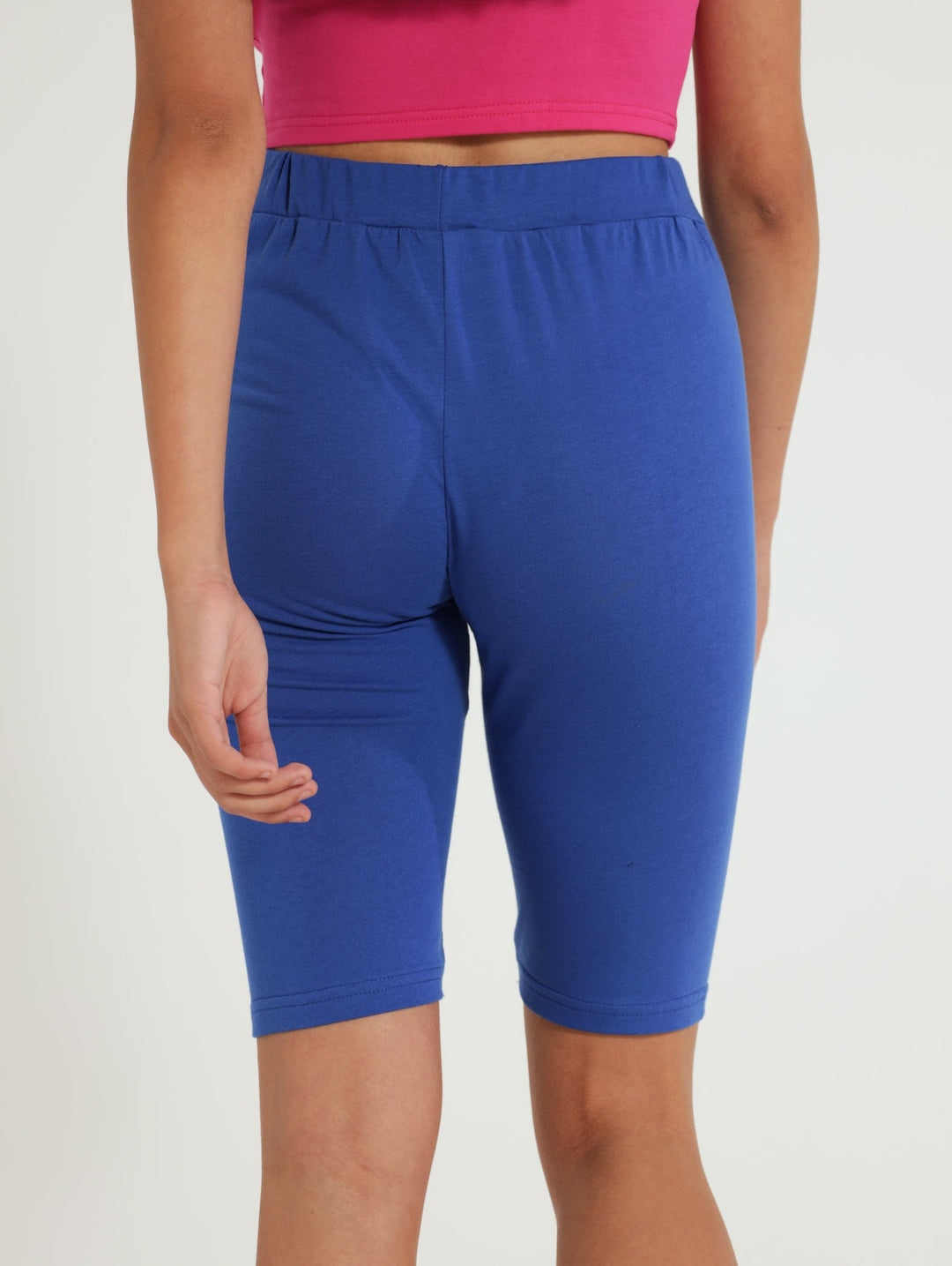 Girls Cycle Short - Blue