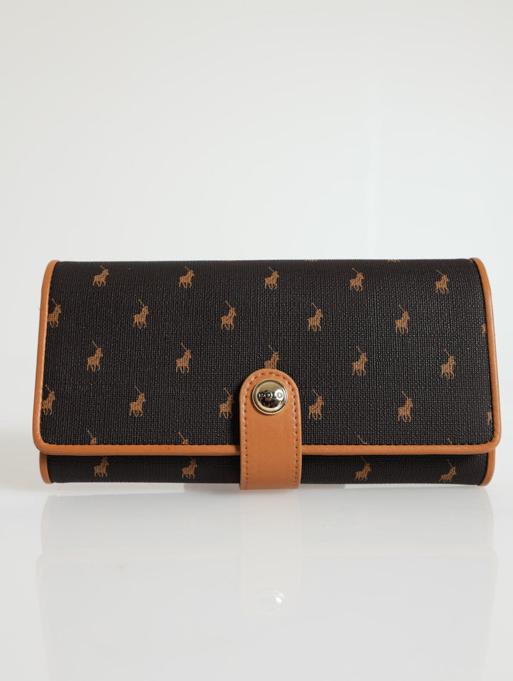 Iconic Trifold Purse - Brown