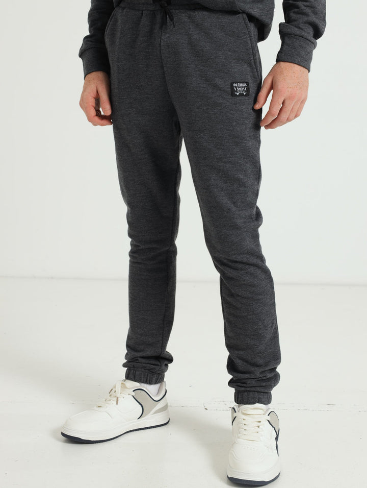 Boys Fleece Jogger - Charcoal