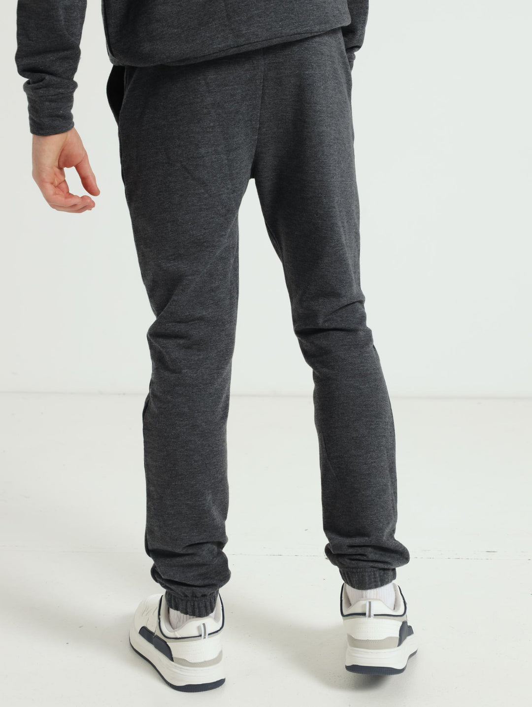 Boys Fleece Jogger - Charcoal