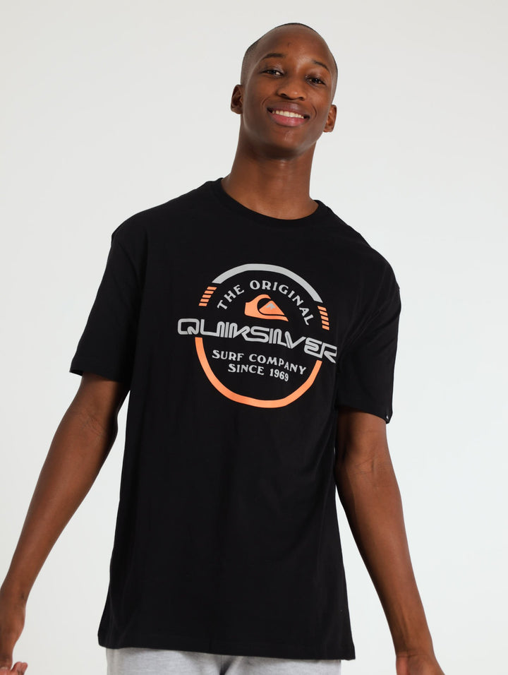 Over Circled Tee - Black