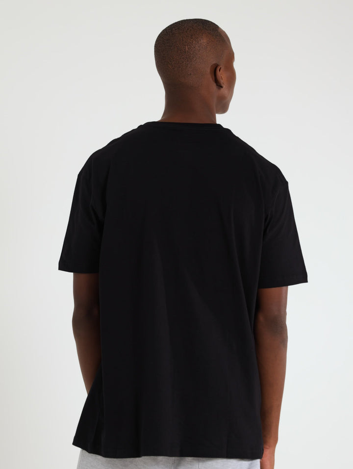 Over Circled Tee - Black