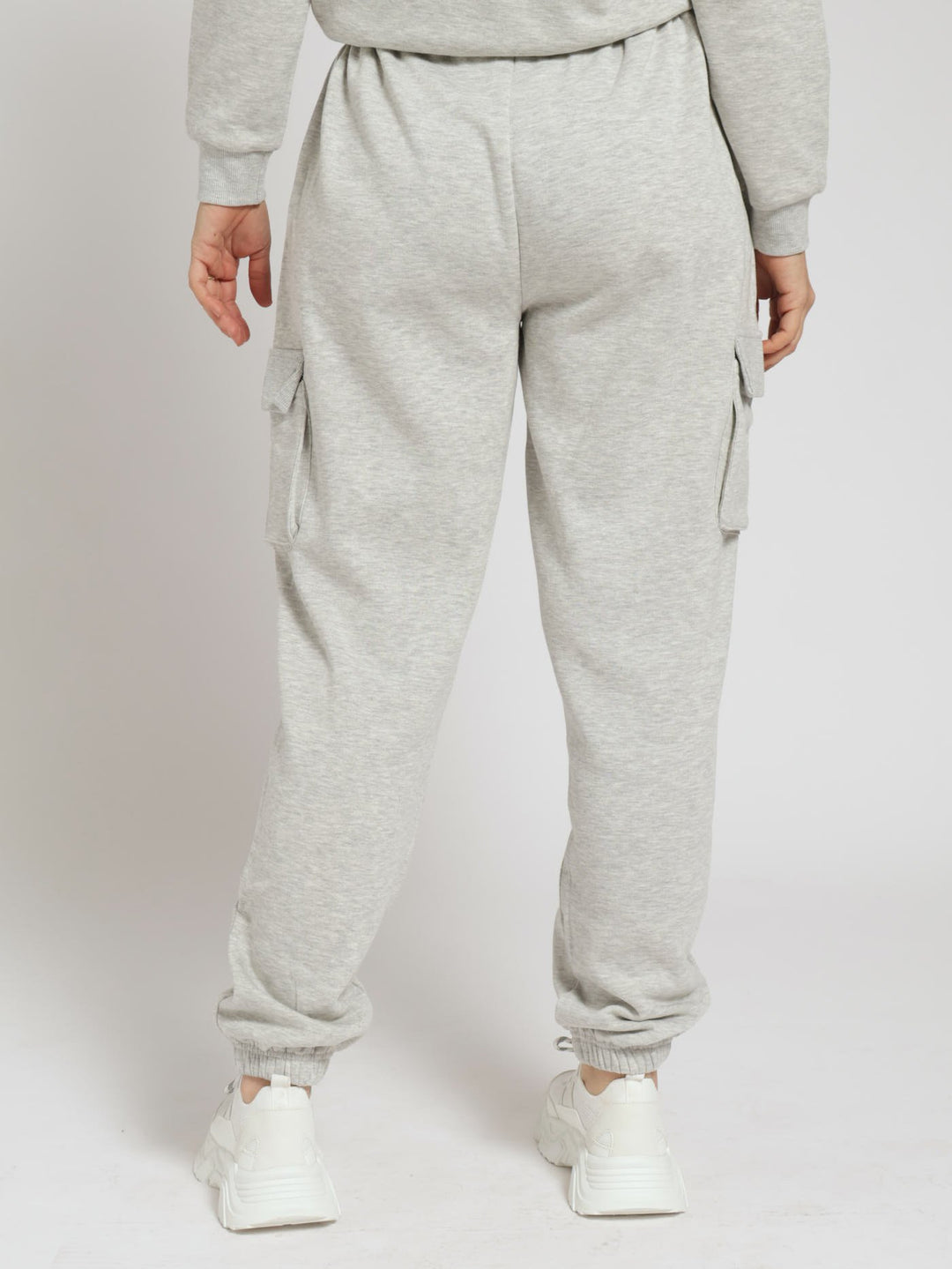 Fleece Utility Jogger - Grey Melange