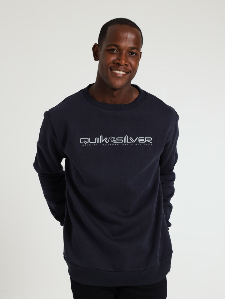 Crew Sweat Top - Navy