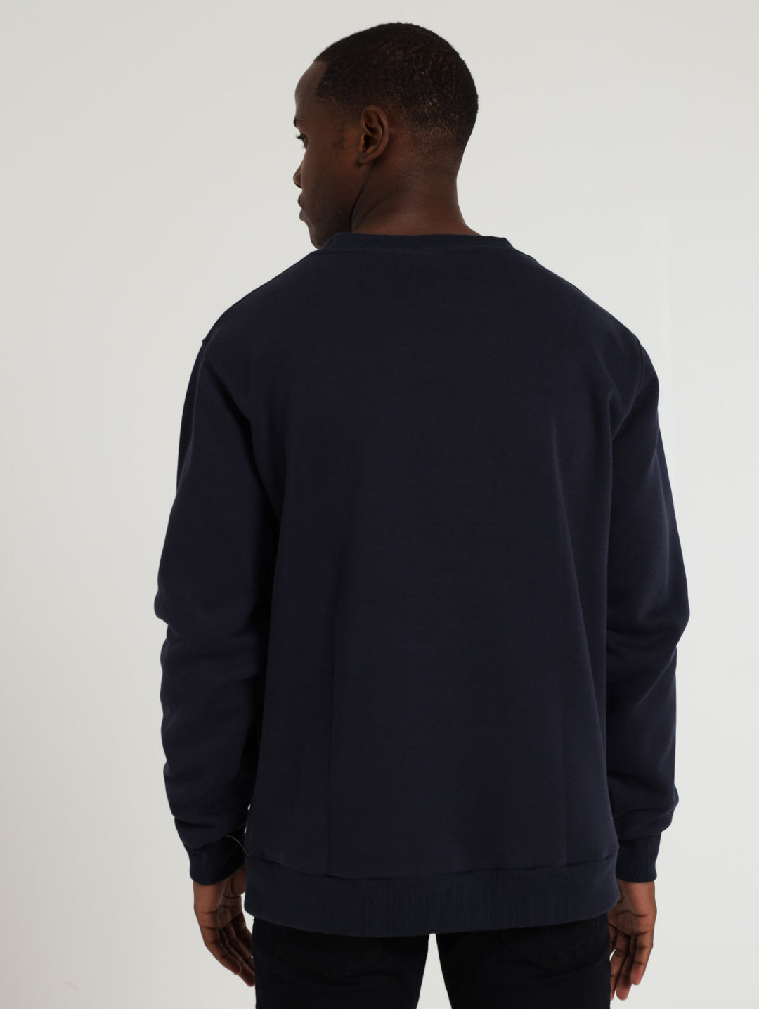 Crew Sweat Top - Navy