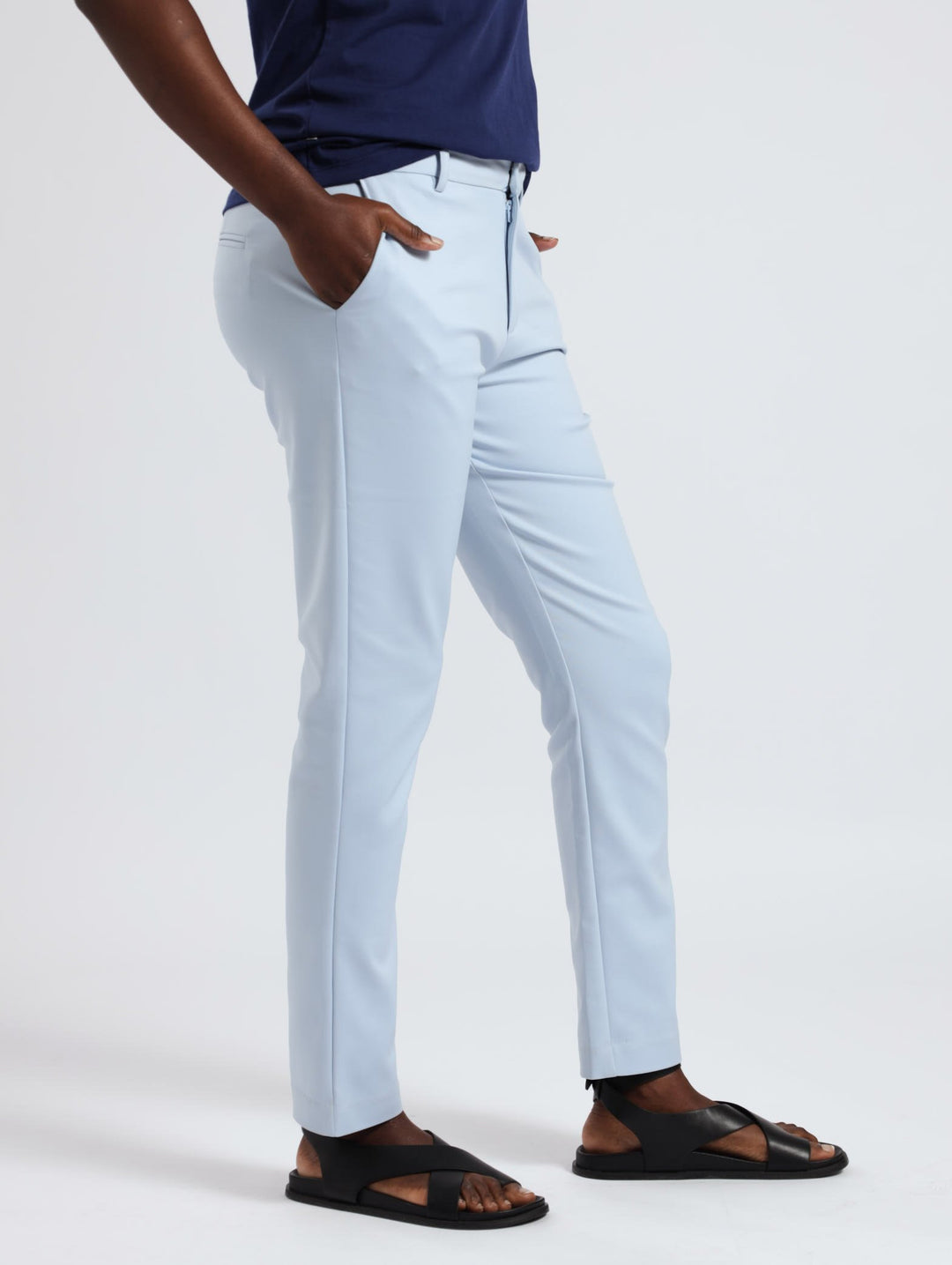 Core Slim Chino Pants - Light Blue