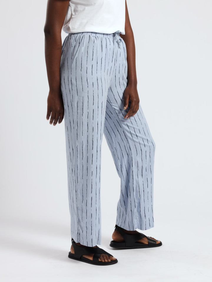 High Density Wide Leg Pants