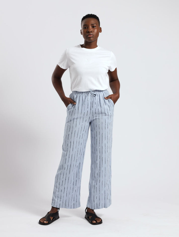 High Density Wide Leg Pants