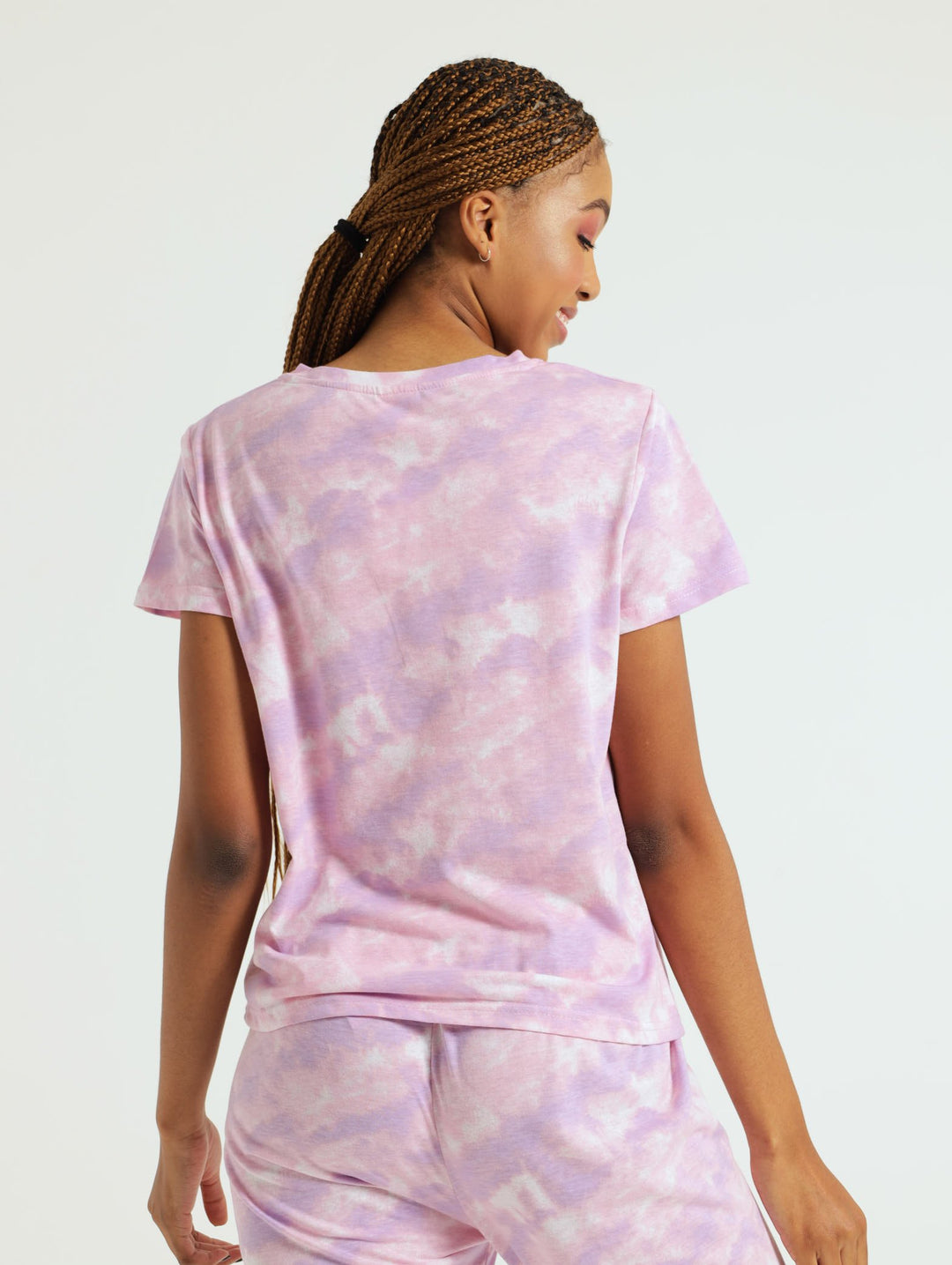 Tie Dye Tee - Purple