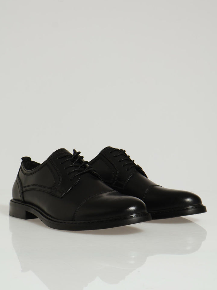 Langsen Lace Up Derby - Black