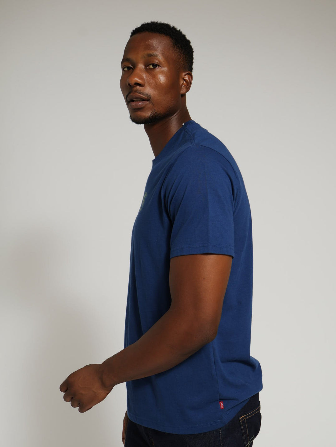 Relaxed Fit Tee - Navy
