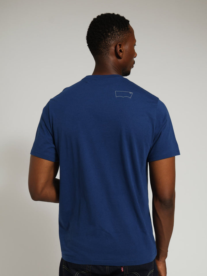 Relaxed Fit Tee - Navy