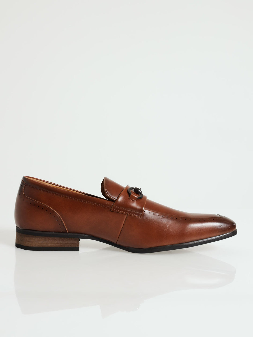 Slip On With Trim Shoe - Tan